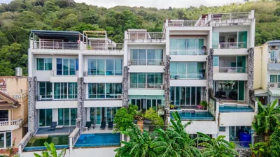Patong Villa1三卧泳池别墅两个海景房 近班赞江西冷海滩中文管家 – Photos 6
