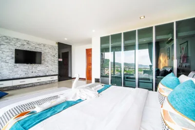 Patong Villa1三卧泳池别墅两个海景房 近班赞江西冷海滩中文管家 – Photos 9
