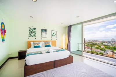 Patong Villa1三卧泳池别墅两个海景房 近班赞江西冷海滩中文管家 – Photos 13